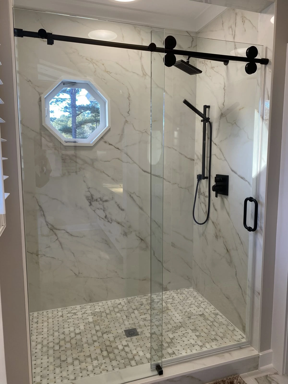 Custom Tile Shower Design and Installation in The Woodlands, Texas